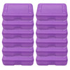 Pencil Box, Purple Sparkle, Pack of 12 - ROM60286-12