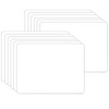 Two-Sided Dry Erase Board, 6" x 9", White, Pack of 12 - FLP15454-12