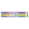 Happy Birthday Rainbow Pencil, 12 Per Pack, 12 Packs