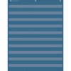 Slate Blue 10 Pocket Chart, 34" x 44"
