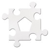 Picture Frame Puzzle Pieces, Pack of 24 - R-52102