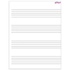 Music Staff Paper Wipe-Off Chart, 17" x 22", Pack of 6 - T-27304BN - 005089