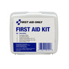 Personal First Aid Kit, 13 Piece, Plastic Case