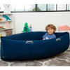 Comfy Hugging Peapod Sensory Pod, 60", Ages 6-12 Up to 3-5'1" Tall, Blue
