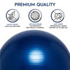 Balance Ball, 55cm, Blue