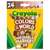 Colors of the World Markers, 24 Colors