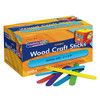 Jumbo Craft Sticks, Bright Hues Assorted, 6" x 0.75", 500 Pieces Per Pack, 2 Packs