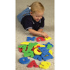 Big Letters, Assorted Colors, Assorted Sizes, 26 Pieces
