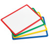 Plastic Framed Metal Whiteboards - Four Colors - Set of 4 Plastic Framed Metal Whiteboards - Four Colors - Set of 4