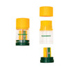 DUO Sharpener/Eraser, Green and Yellow, Pack of 12