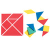 Foam Fun!™ Magnet Tangrams Pieces, Pack of 56