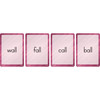 Four Score Card Game: Word Families, Pack of 3