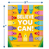 Crayola® Mini Reward Chart with Stickers, 36 Per Pack, 3 Packs