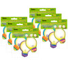 Color My World Light Bulbs Assorted Paper Cut Outs, 36 Per Pack, 6 Packs
