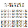 Peanuts® Character Lineup Extra Wide Die-Cut Deco Trim®, 37 Feet Per Pack, 6 Packs