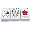 Fraction Flashcards, 3 Sets Per Pack, 3 Packs