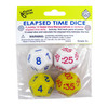 Elapsed Time Dice, 2 Pairs Per Pack, 2 Packs
