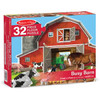 Busy Barn Yard Shaped Floor Puzzle - 32 Pieces