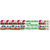 Happy Holidays From Your Teacher Motivational Pencils, 12 Per Pack, 12 Packs