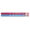 TOT® "Big Dipper" Jumbo Pencils, With Eraser, 12 Per Pack, 3 Packs