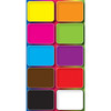 Non-Magnetic Mini Whiteboard Erasers, Assorted Colors, Pack of 30