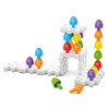 Jumbo Peggy Medium - Stacking Peg Toy with Illustrated Cards and 9 Linking Boards and 36 Pegs