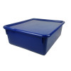 Double Stowaway® Tray with Lid, Blue