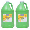 Little Masters® Tempera Paint, Light Green, Gallon, Pack of 2