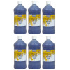 Little Masters® Washable Tempera Paint, Violet, 32 oz., Pack of 6