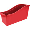 Large Book Bin, Red