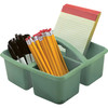 Eucalyptus Green Plastic Storage Caddy