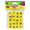 Foam Numbered Dice (1-6), Pack of 20