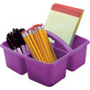 Purple Plastic Storage Caddy