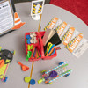 Red Plastic Storage Caddy
