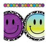 Brights 4Ever Smiley Faces Die-Cut Border Trim, 35 Feet Per Pack, 6 Packs
