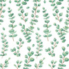 Peel and Stick Decorative Paper Roll, 17-1/2" x 10 ft, Eucalyptus