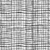 Peel and Stick Decorative Paper Roll, 17-1/2" x 10 ft, Black Freestyle Grid