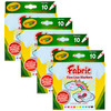 Crayola Fine Line Fabric Markers, 10 colors per box, Set of 4 boxes