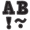 Black Stitch Bold Block 3" Magnetic Letters