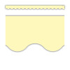 Pastel Yellow Scalloped Border Trim, 35 Feet