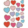 Home Sweet Classroom Hearts Accents, Assorted Sizes, 60 Per Pack, 3 Packs