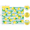 Lemon Zest Letter-Sized File Folders, 12 Per Pack, 2 Packs