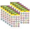 Confetti Spanish Stickers, 120 Per Pack, 12 Packs