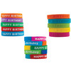 Happy Birthday Wristband Classroom Super Pack, 30 Per Pack, 2 Packs