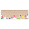 Krafty Pop! Colorful Kraft Bubbles Name Plates, 36 Per Pack, 6 Packs