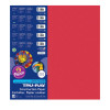 Construction Paper, Holiday Red, 12" x 18", 50 Sheets Per Pack, 5 Packs PAC102994-5