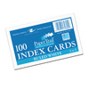 Index Cards, 3" x 5", Ruled, 100 Per Pack, 12 Packs ROA74804-12