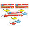 Dr. Seuss One Fish, Two Fish Assorted Paper Cut Outs, 36 Per Pack, 3 Packs