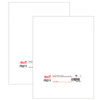 Heavyweight Tagboard, White, 9" x 12", 100 Sheets Per Pack, 2 Packs
