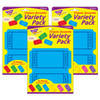 Winning Tickets Classic Accents Variety Pack, 72 Per Pack, 3 Packs